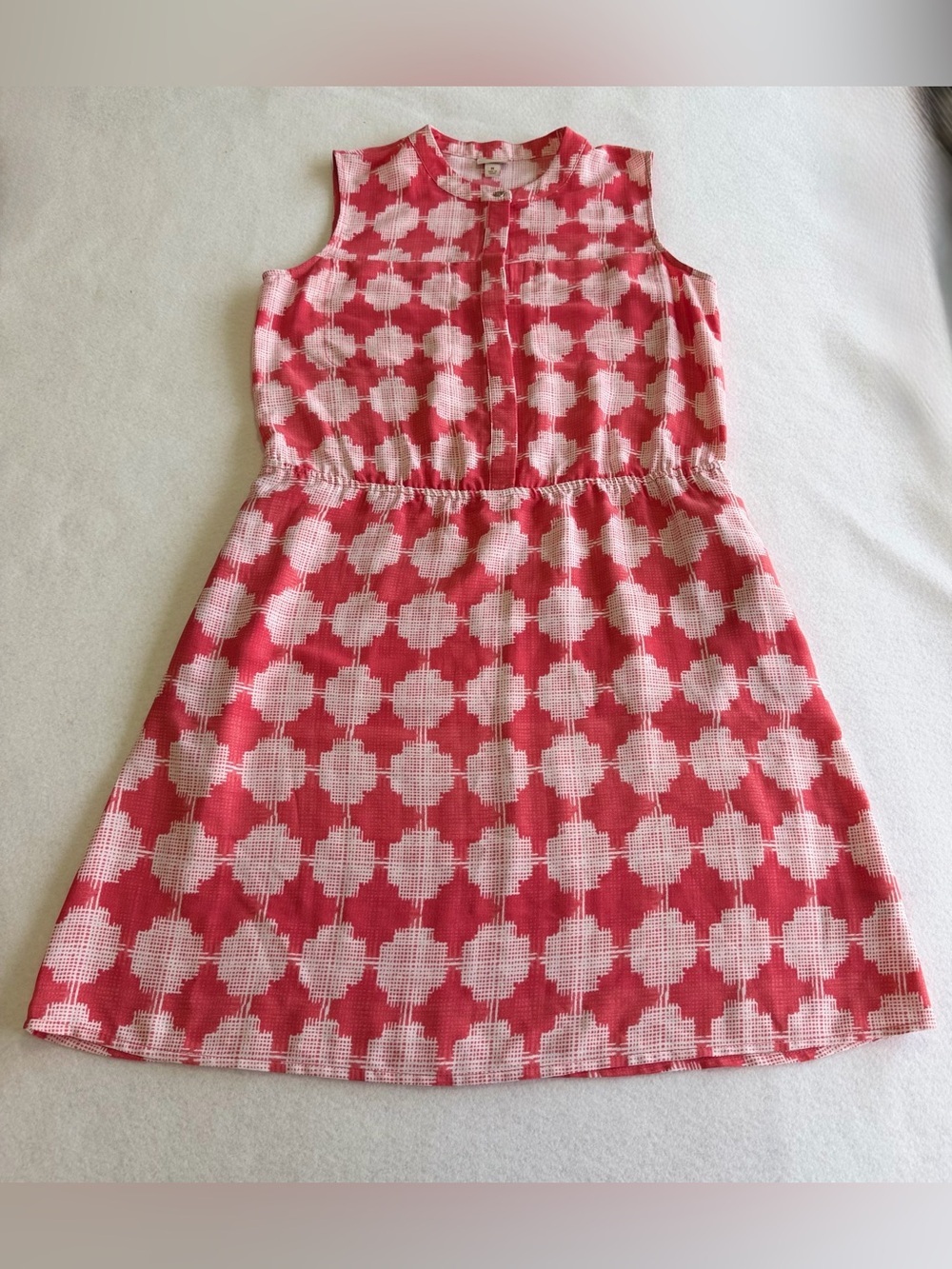 Merona Pink Sleeveless Geometric Women’s Shift Dress